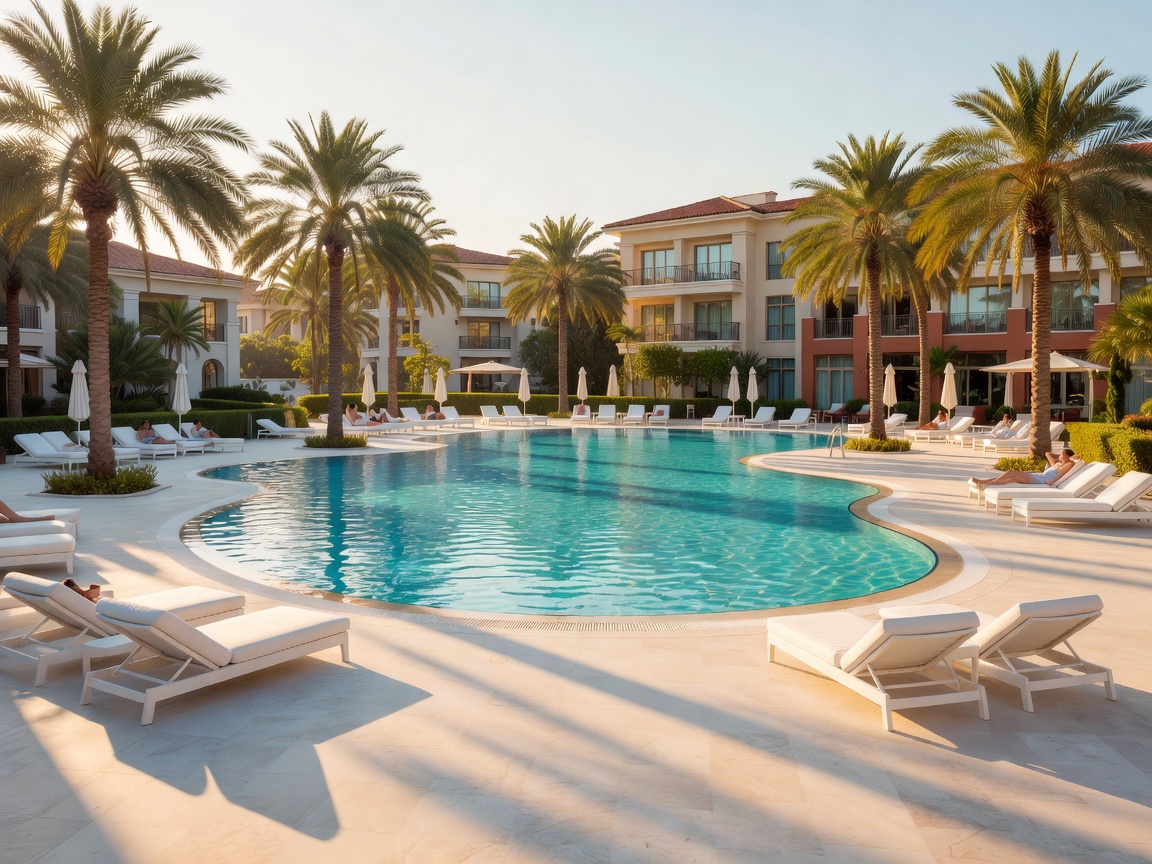 Large resort swimming pool